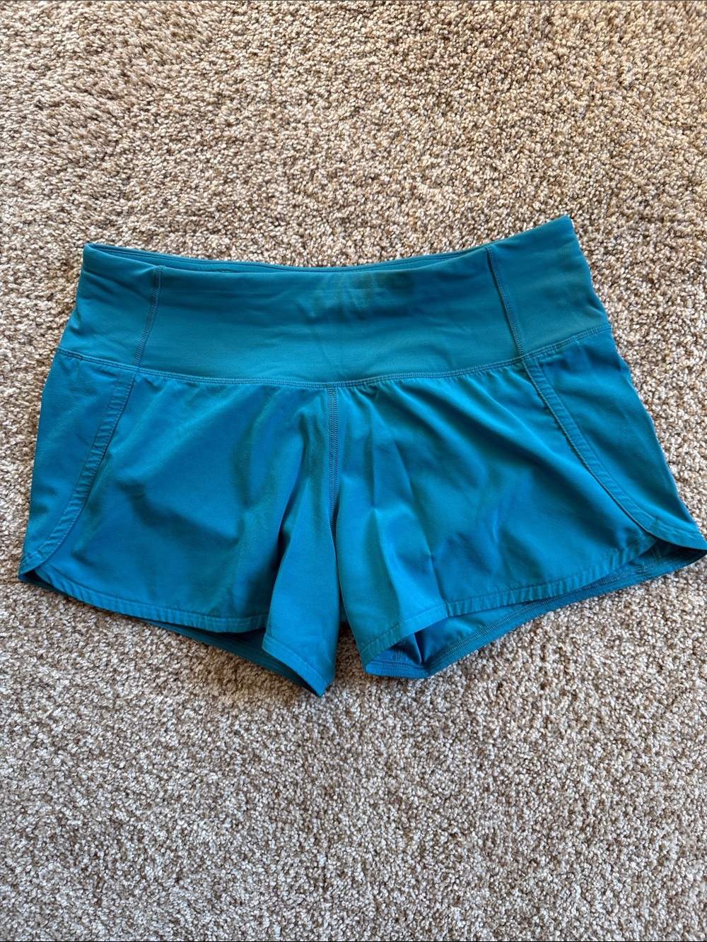 lululemon athletica blue Athletic Shorts